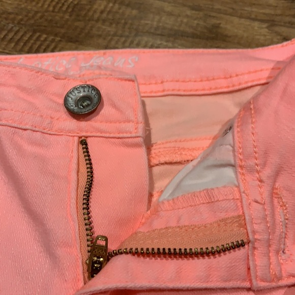 Neon justice jeans capris - Picture 3 of 8